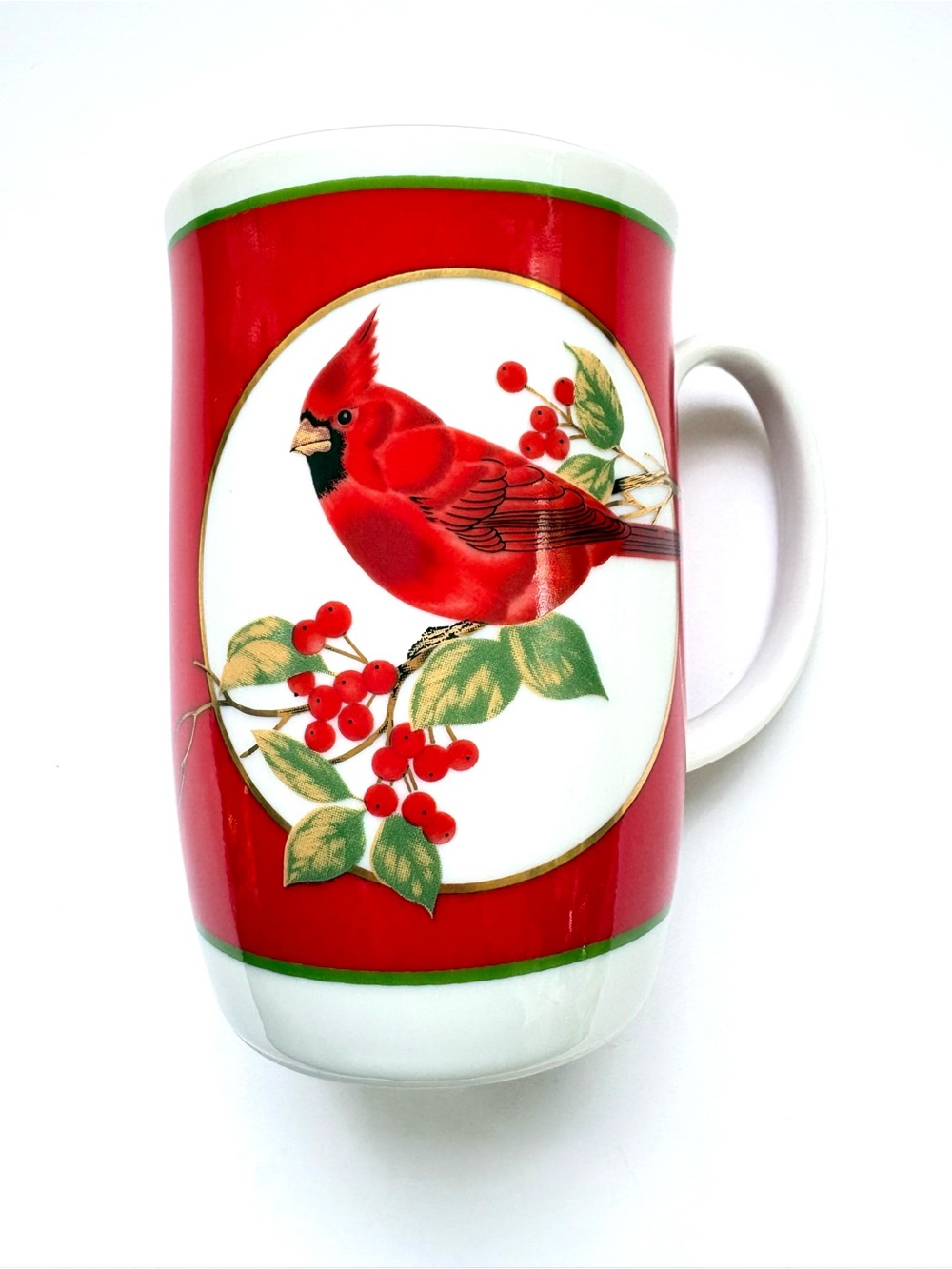 Vintage Gibson Greetings Inc Otagiri Bird Cardinal Coffee Mug Japan